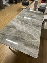 CELINA Expandable Marble Dining Table