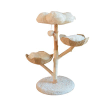 Solid Wood Hemp Rope Rattan Grass Cat Tree