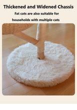 Solid Wood Hemp Rope Rattan Grass Cat Tree