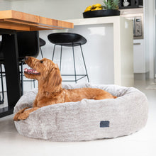 Harley Pet Bed Latte Faux Fur