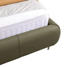 Forlana Italian Style Leather Bed