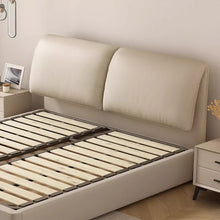 Petite Modern Winged Bed Frame