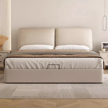 Petite Modern Winged Bed Frame