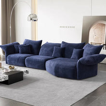 Château Elegance Velvet Sofa