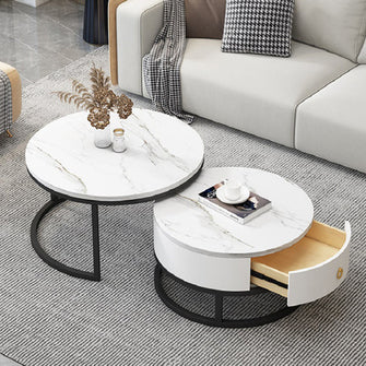 Chic Round Coffee Table