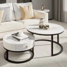 Chic Round Coffee Table