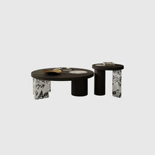 Eterno Italian Style Round Marble Coffee Table