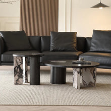 Eterno Italian Style Round Marble Coffee Table