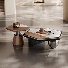 Luxe Essence Marble Coffee Table Set