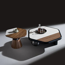 Luxe Essence Marble Coffee Table Set