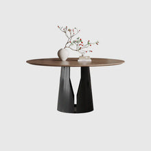 Oslo Round Wood Dining Table