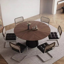 Oslo Round Wood Dining Table