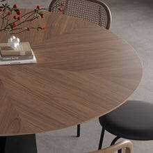 Oslo Round Wood Dining Table