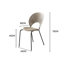 Shell Elegance Dining Chair