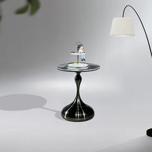 Aura Round Marble Side Table