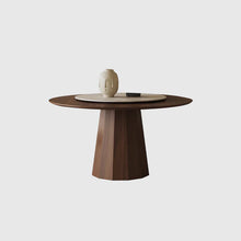 Capri Retro Walnut Dining Table