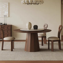 Capri Retro Walnut Dining Table