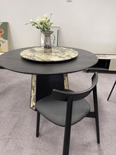 Oslo Round Natural Marble Dining Table