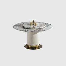 French Style Round Marble Dining Table