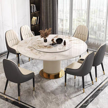 French Style Round Marble Dining Table