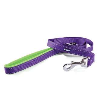 Active Dog Lead - Purple & Lime