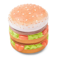 Beefy Burger Squeaky Dog Toy