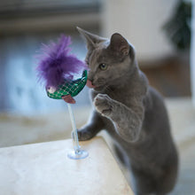 Bouncy Fish with catnip and spring suction cap