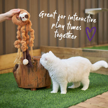 Interactive Long Legged Sloth with catnip