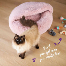 Hideout Cat Bed - Rose Pink