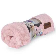 Reversible Snuggle Pet Blanket - Pink