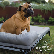 Outdoor Lounge Dog Bed Topper - Ash