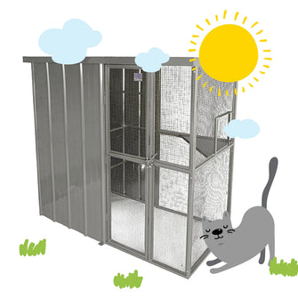 Outdoor Cat Home - Main Enclosure