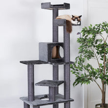 Kitty 7 Level Playground - Charcoal