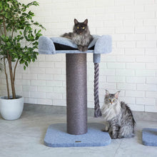 High Bed Cat Scratch Post - Ash