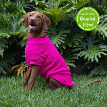 Raspberry Pink Dog Sweater