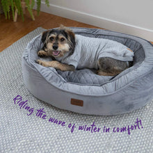 Grey Wave Dog Jumper