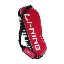 Li-Ning WOODS Edition Badminton Racquets Bag - Red