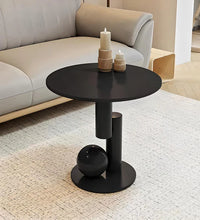 Onyx Elegance  Oval Coffee Table Set