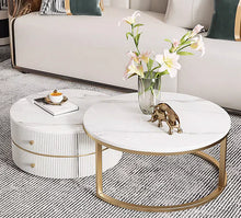 Aurelia Duo Swivel Coffee Table