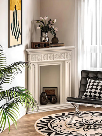 Gloria Faux Fireplace