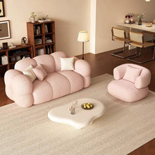 Pinky Haven Fabric Sofa