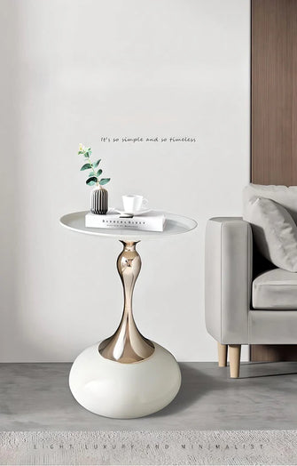 Luxe Teardrop Side Table