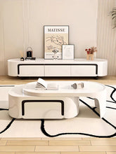 Iconic Modern Style TV Unit Set With Coffee Table