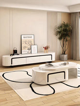 Iconic Modern Style TV Unit Set With Coffee Table