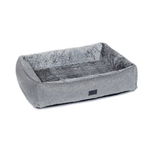 Ortho Dog Lounger Artic Faux Fur