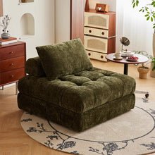 Nova Velvet Tofu Sofa - Multicolor