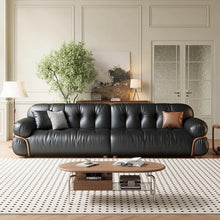 Toscano Genuine Leather Sofa