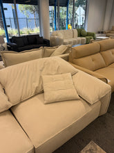 Modernist Bliss Genuine Leather Sofa