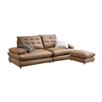 Berg Brown Fabric Sofa