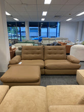 Berg Brown Fabric Sofa